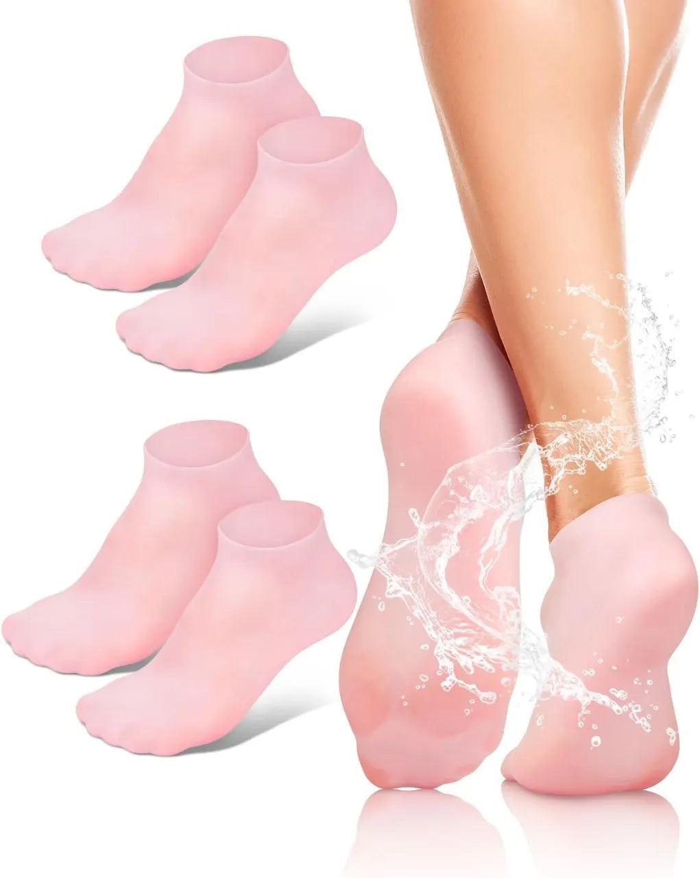 Silicone Moisturizing Foot Socks