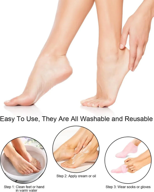 Silicone Moisturizing Foot Socks