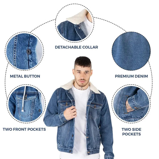 Dark Blue Winter Jacket