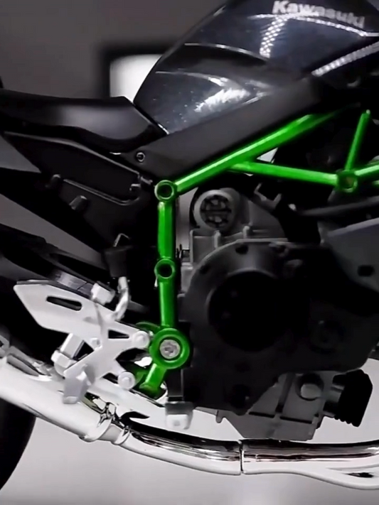 Racing Bike Toy – Metal & Plastic Motorbike