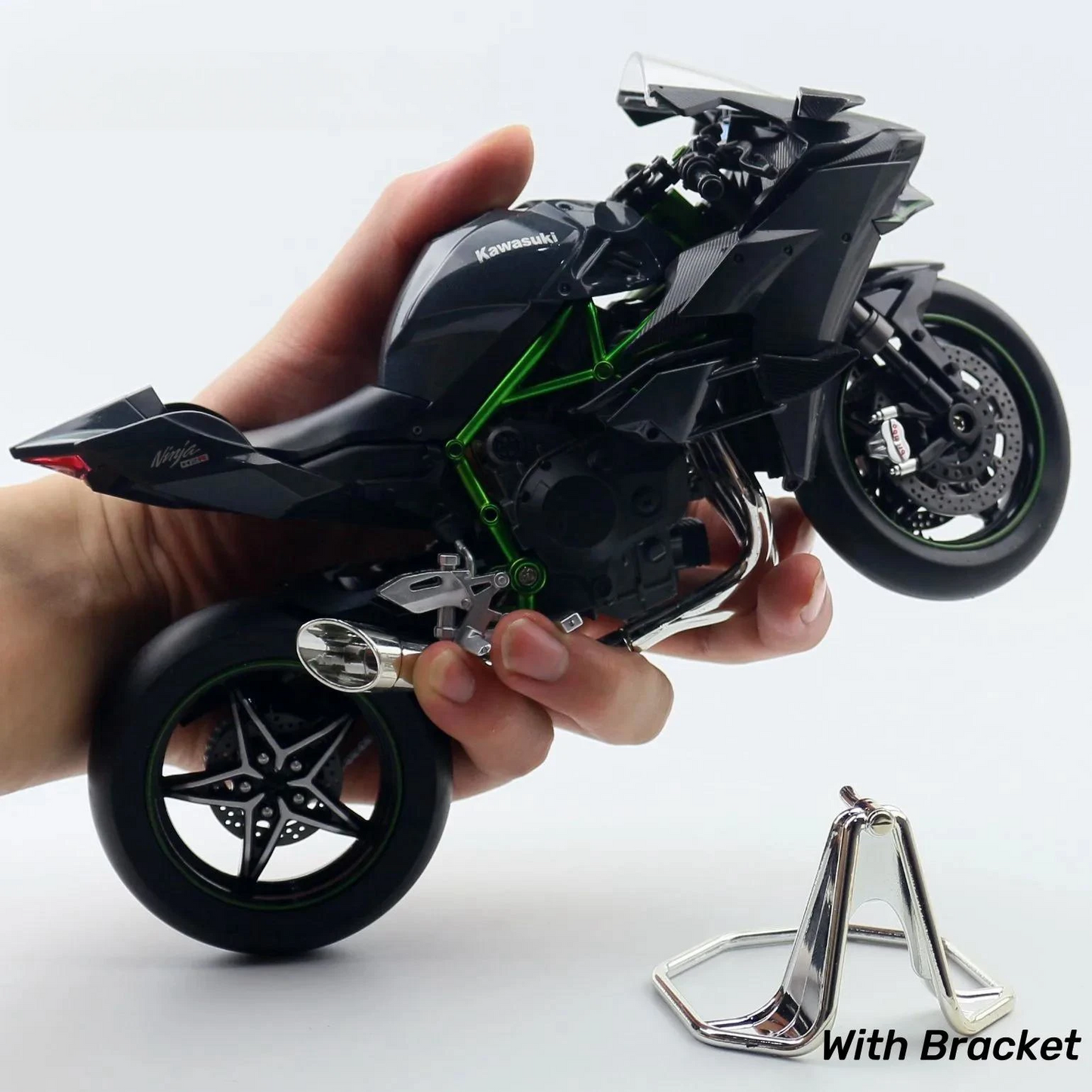 Racing Bike Toy – Metal & Plastic Motorbike