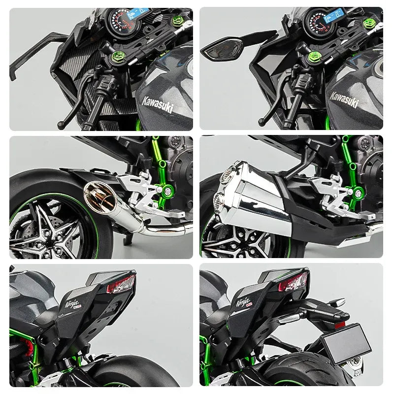 Racing Bike Toy – Metal & Plastic Motorbike