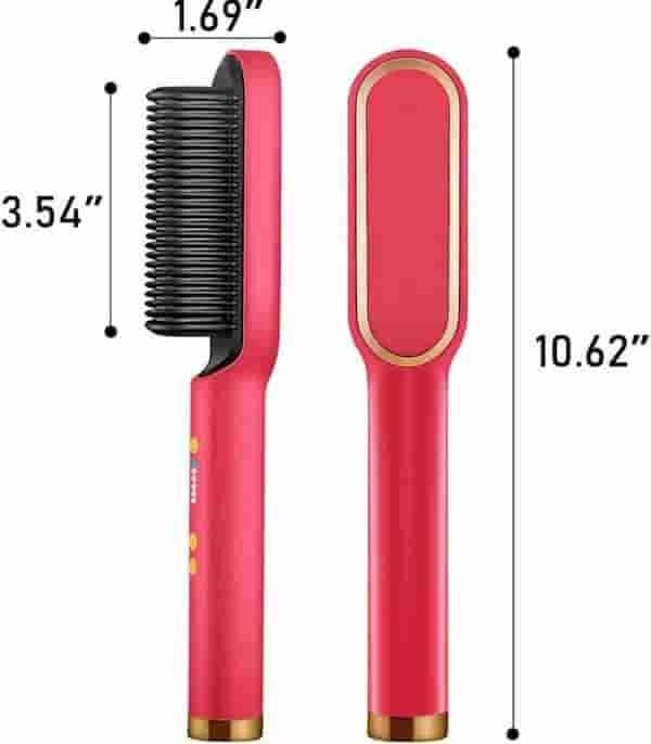 Electric Hair Straightening & Curling Comb/Brush