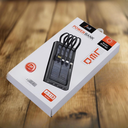 J-118 solar power bank 2.1A 10000 mAh